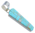 Turquoise Opal Inlay Jewelry Pendant PX41719